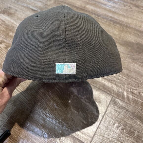 New Era Pro Image Exclusive Chicago Cubs Spumoni MLB Fitted Cap Hat 7 3/8 - Picture 3 of 13